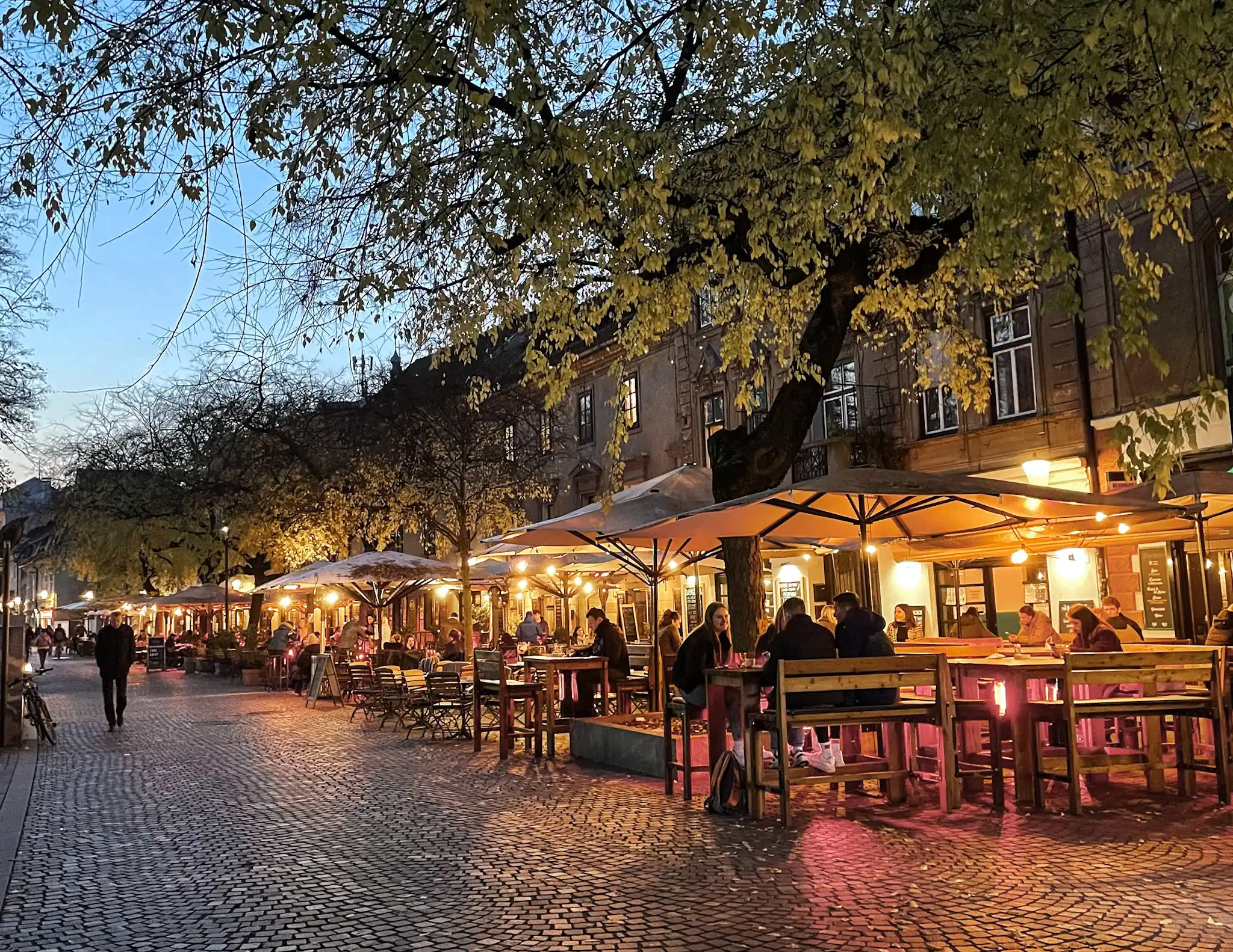 Ljubljana at night