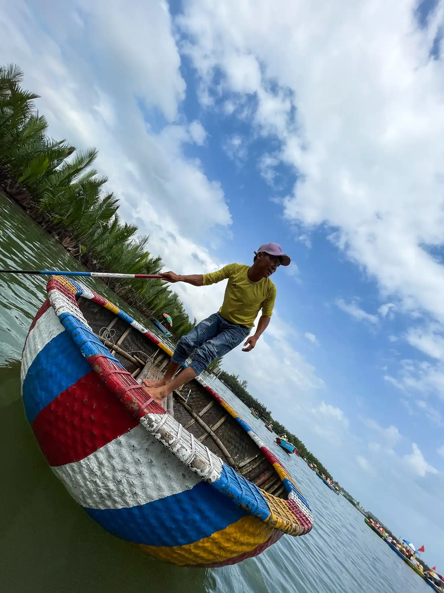 Coconut Forest, Basket Boat