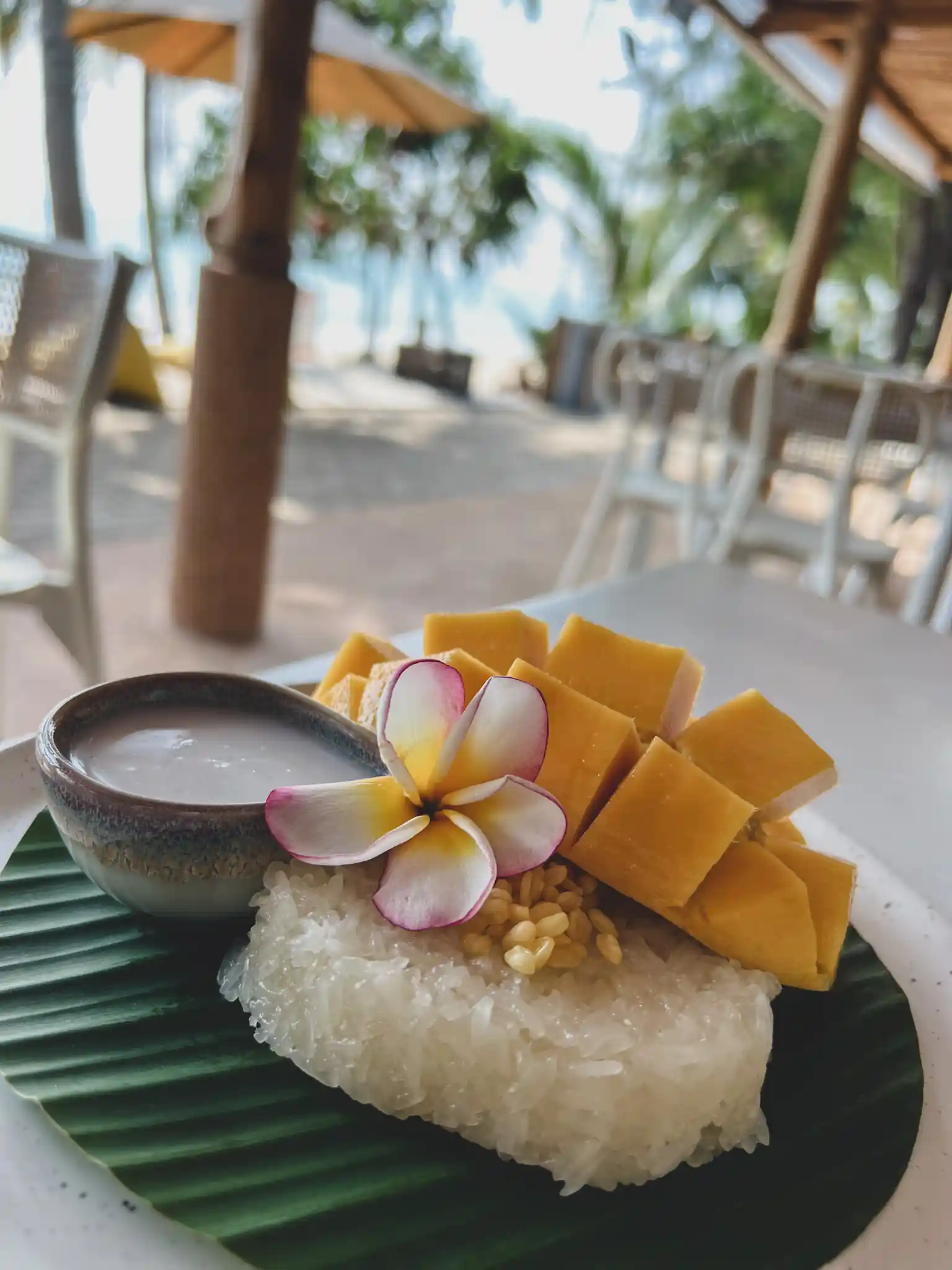 thai cousine sticky rice