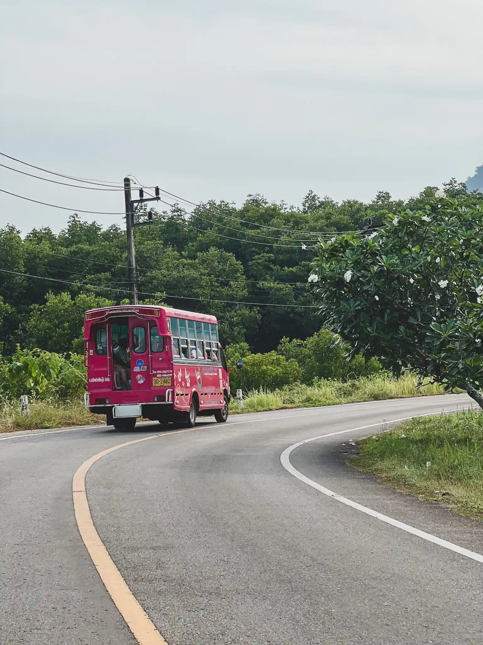 Tajland - lokalni bus